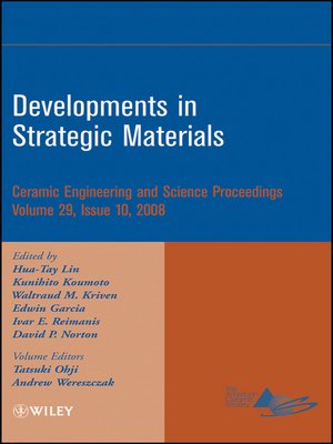 cover image of Developments in Strategic Materials